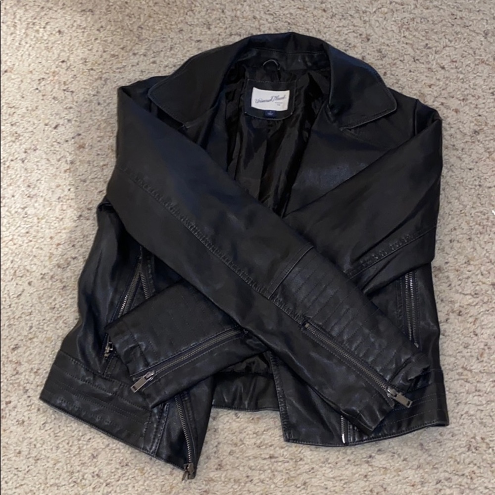Leather jacket